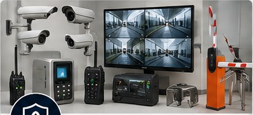 Peralatan keamanan CCTV access control barrier gate radio